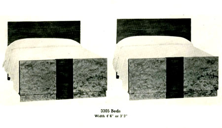 3305 Line Beds by Gilbert Rohde